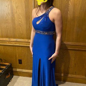 Blue Formal Prom Dress